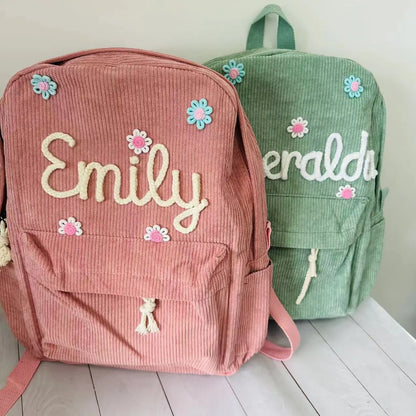 Mochila de punto personalizada