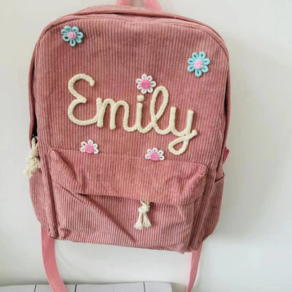 Mochila de punto personalizada